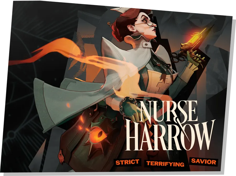 Solomon, Rat King, Nurse Harrow, Baba, Deadman Danny and Violet